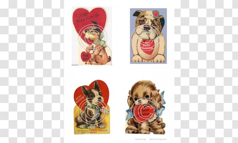 Puppy Love Golden Retriever Valentine's Day Clip Art - Carnivoran - Dog Valentine Transparent PNG
