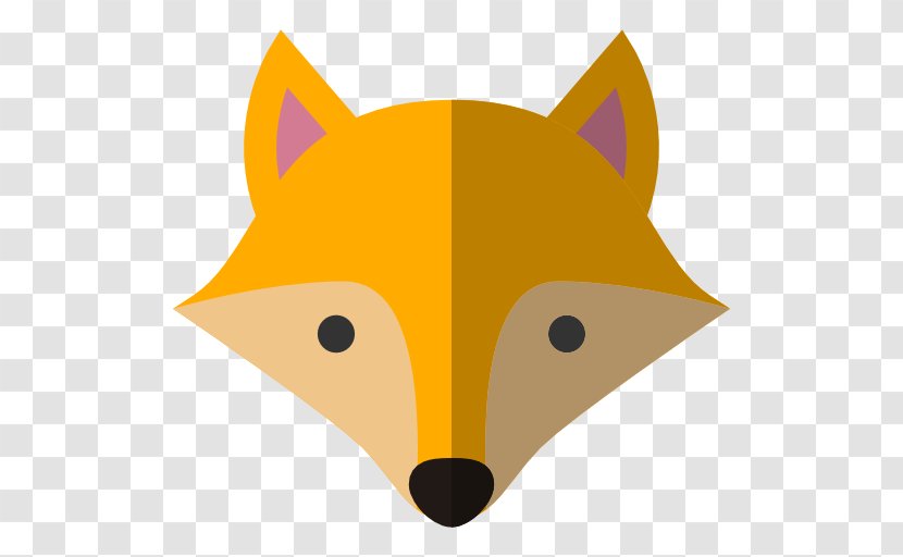 Diego De La Vega Red Fox Icon - Snout Transparent PNG