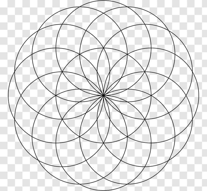Torus Sacred Geometry Vesica Piscis Circle - Platonic Solid Transparent PNG