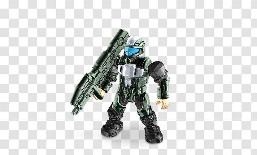 Halo 3: ODST Master Chief Mega Brands Bloks Troop Pack - Robot - Active Camouflage Transparent PNG