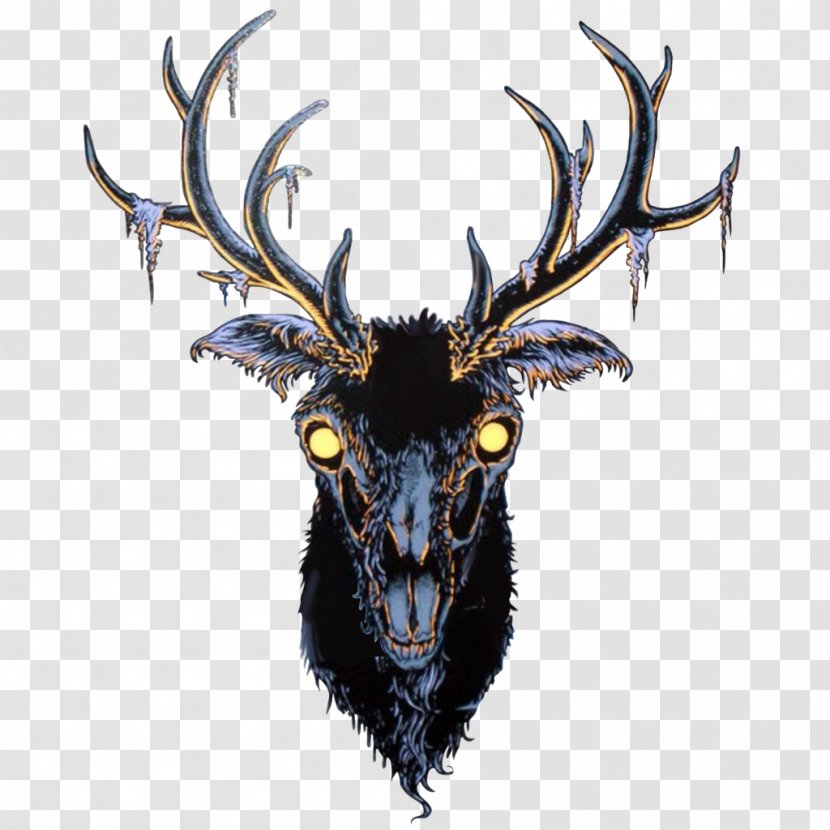 Deer T-shirt Antler Horn Elk - Moth Transparent PNG