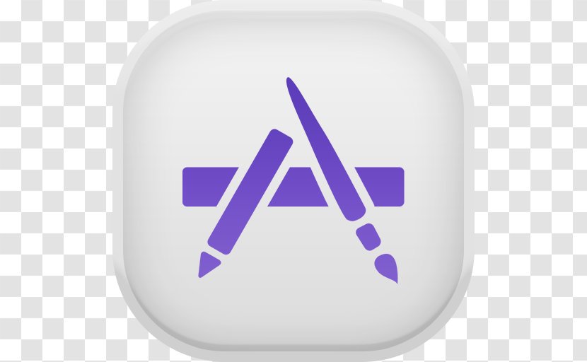 App Store Apple - Violet Transparent PNG