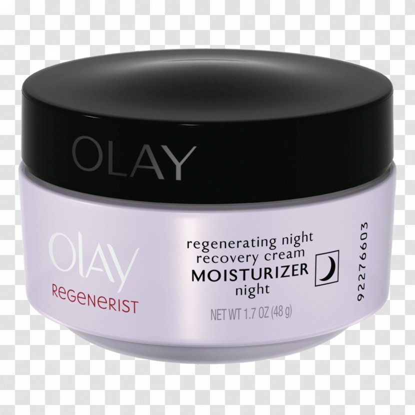Lotion Olay Regenerist Night Recovery Cream Anti-aging Cosmetics - Skin Care - Advanced Antiaging Transparent PNG
