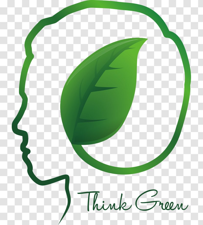 Green Human Brain Clip Art - Homo Sapiens - Vector Creative Leaves Of The Transparent PNG