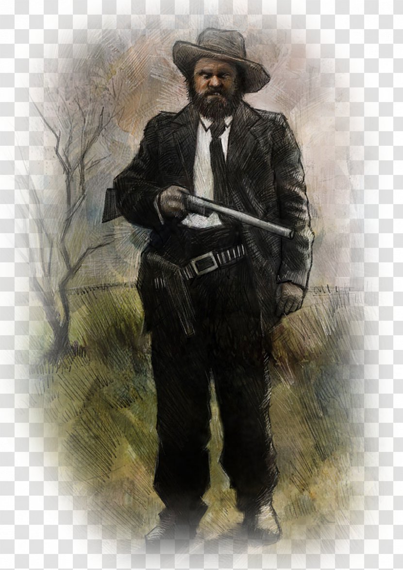 Video Concept Art Wanted: Dead Men Museum - Fan - Cowboy Shooting Hip Transparent PNG