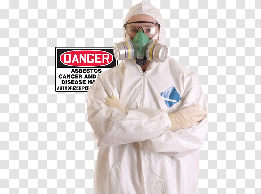 Asbestos Abatement Risk Safety Chrysotile - Environmental Suit Transparent PNG