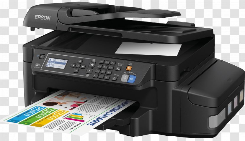 Multi-function Printer Inkjet Printing Ink Cartridge - Print Transparent PNG