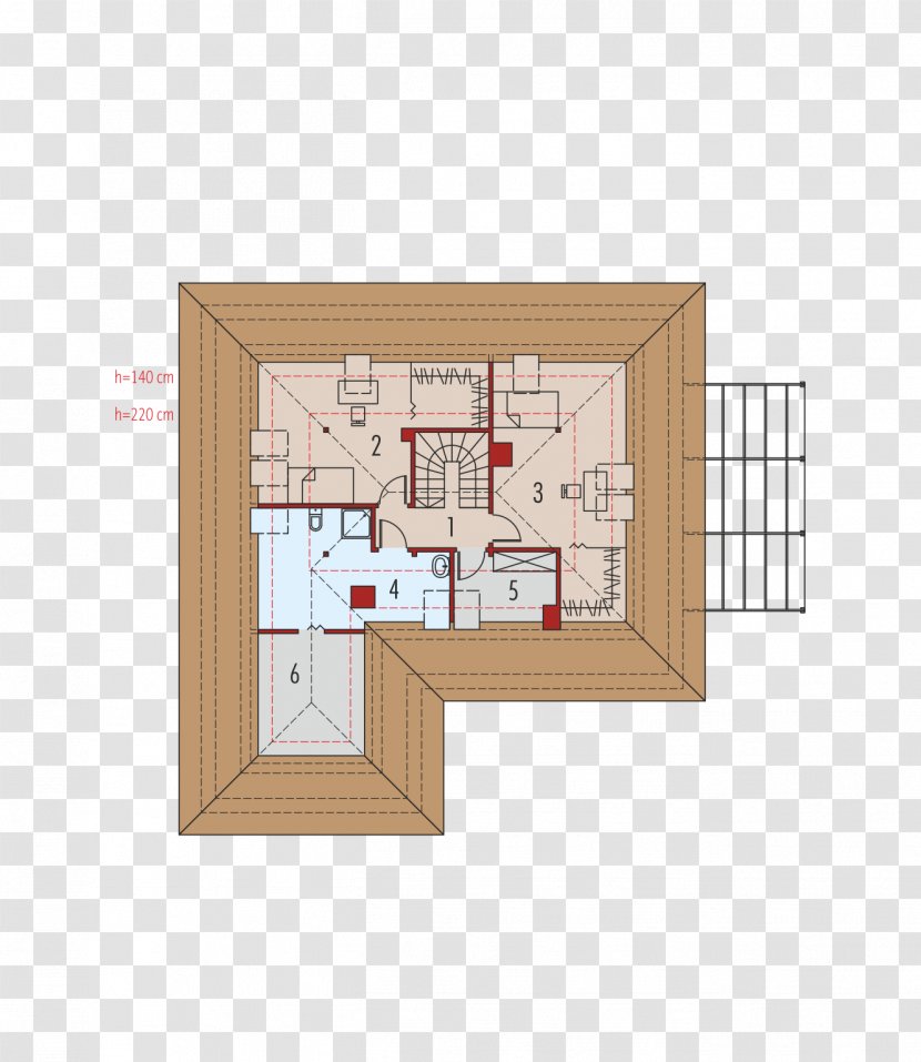 Archipelag House Attic Building Floor Plan Transparent PNG