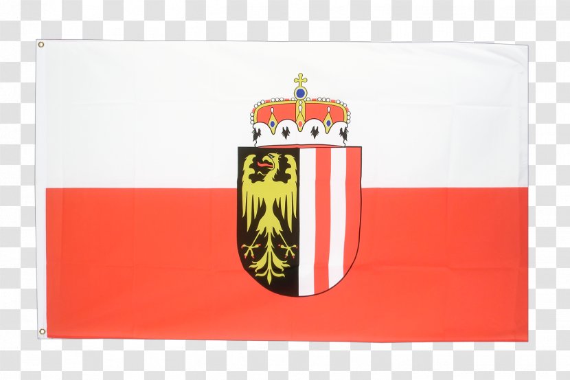 Flag Of Austria Upper Fahne National - Rectangle Transparent PNG