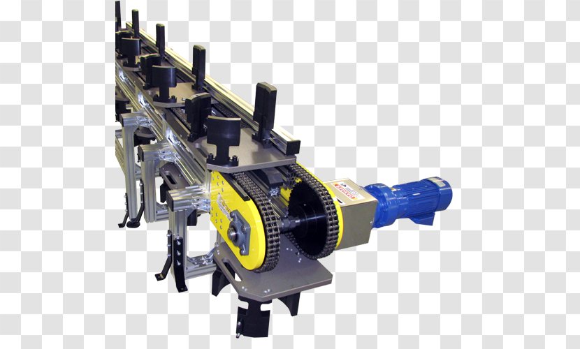 Chain Conveyor System Machine Lineshaft Roller Transparent PNG