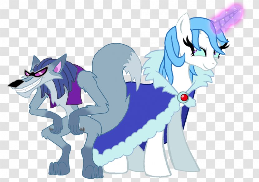 Villain Pony Art Character - Flower - Icicles Transparent PNG