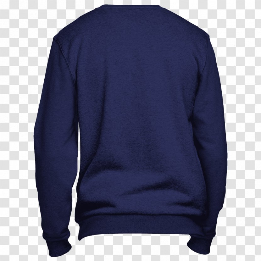 T-shirt Hoodie Sweater Bluza Blue - Long Sleeved T Shirt Transparent PNG