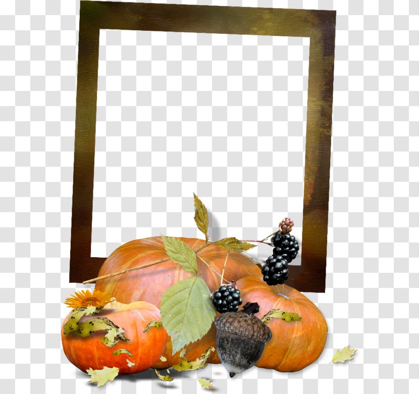 Pumpkin Picture Frames Clip Art - Autumn Transparent PNG