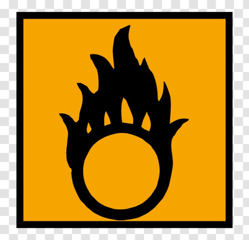 Hazard Symbol Oxidizing Agent Transparent PNG