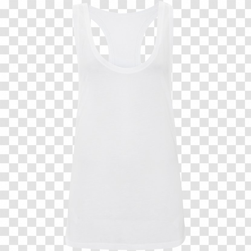 Gilets Sleeveless Shirt - Day Dress - White Tank Top Transparent PNG