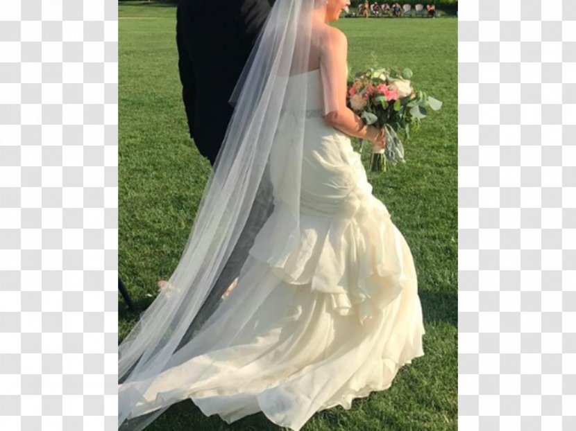 Wedding Dress Bride Veil Gown - Peony Transparent PNG