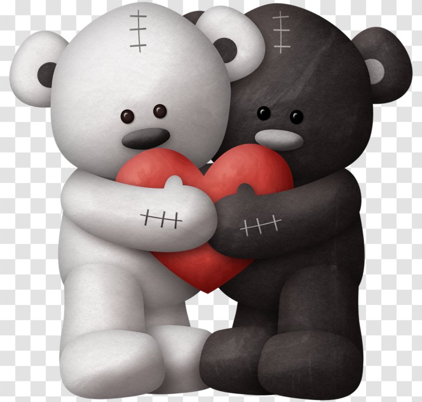 Morning Tuesday Love Bear - Frame Transparent PNG