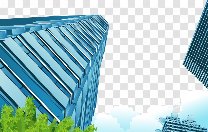 Drawing Animation Disney XD Latin America Wallpaper - Sky - Building High-rise Buildings Cartoon Transparent PNG