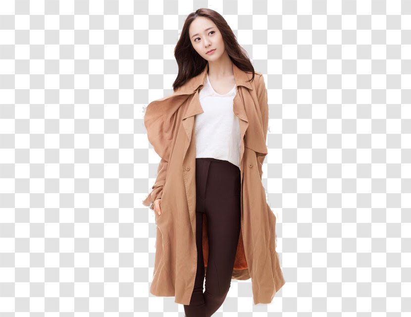Krystal Jung South Korea F(x) Model - Overcoat - Etude House Transparent PNG