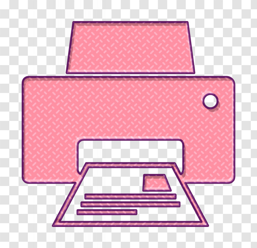 Studio Printing Machine Icon Tools And Utensils Icon House Things Icon Transparent PNG