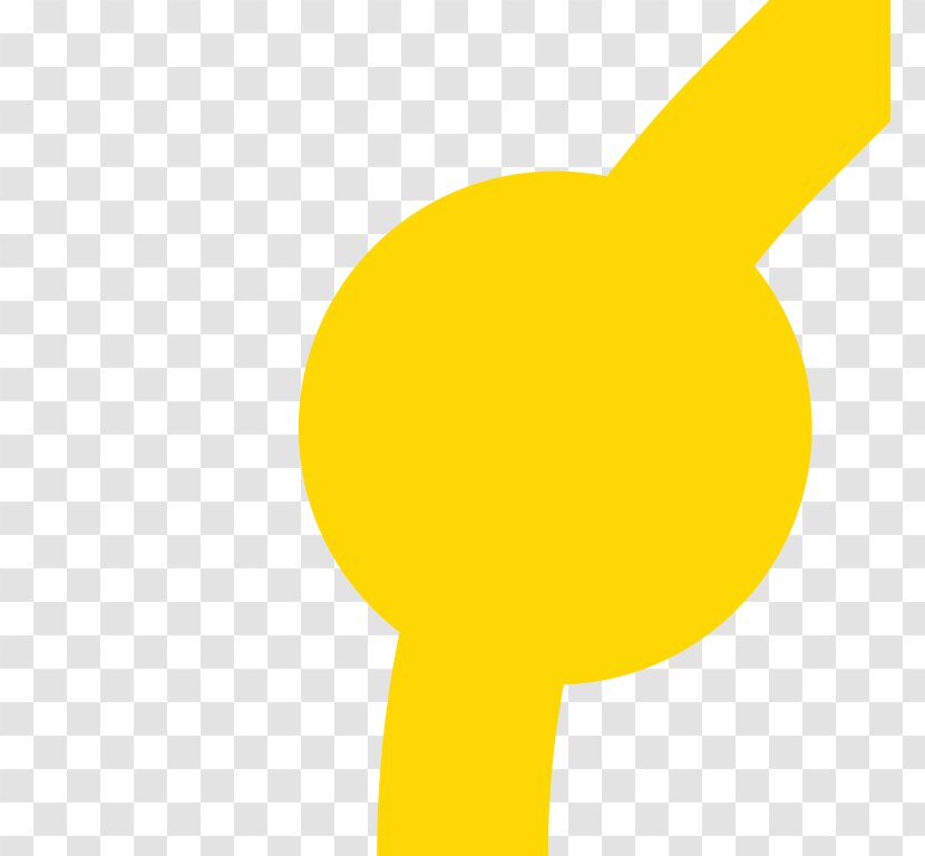Finger Joint - Hm - Yellow Lines Transparent PNG
