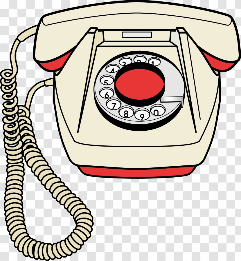 Telephone Mobile Phones Clip Art - Artwork - Retro Transparent PNG