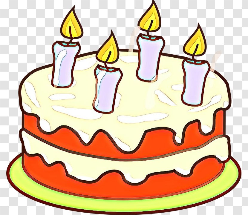 Birthday Candle - Cake Decorating - Yellow Baked Goods Transparent PNG