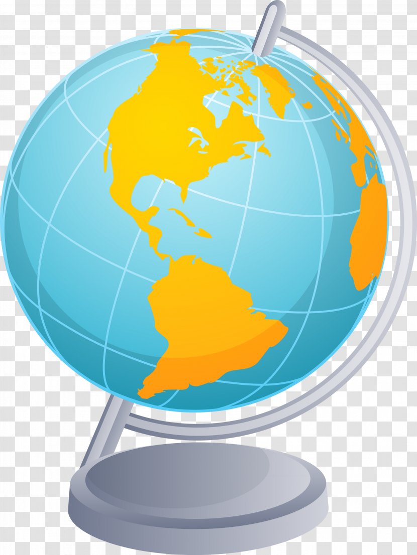 Earth Globe - Vecteur Transparent PNG