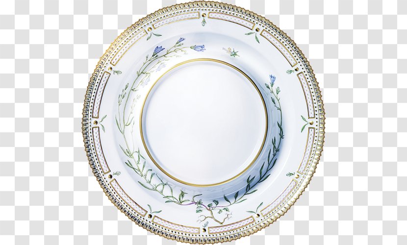 Flora Danica Tableware Plate Royal Copenhagen Platter - Bone China - Vegetables White Transparent PNG