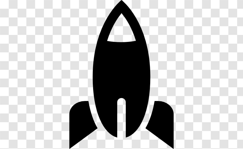 Rocket Launch Spacecraft Clip Art - Black Transparent PNG