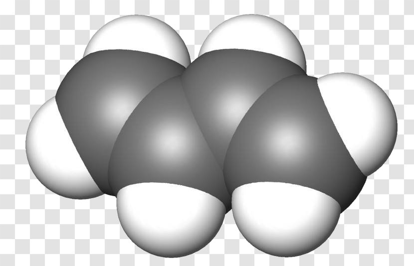 Synthetic Rubber Conjugated System Monomer Organic Compound Isomer - Gas - Cartoon Molecular Model Transparent PNG