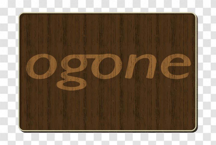 Methods Icon Ogone Payment - Brown - Wood Stain Label Transparent PNG