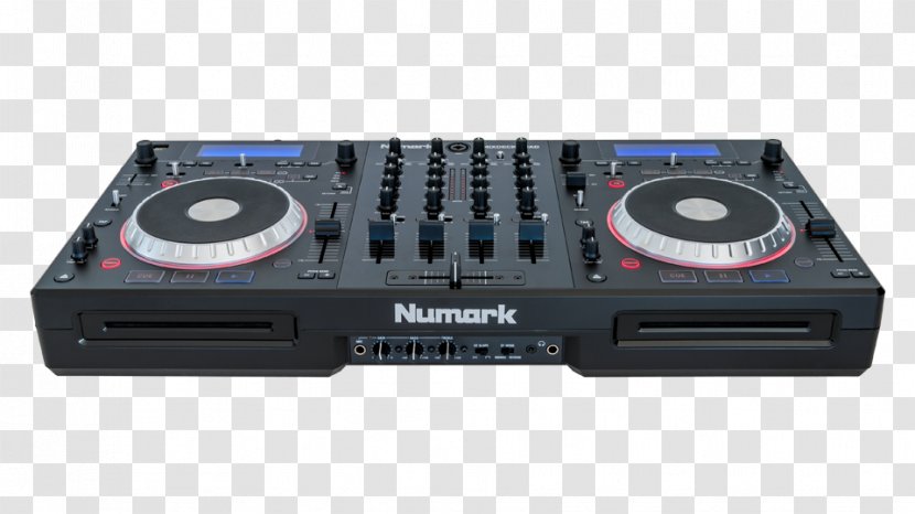 Audio Mixers Disc Jockey Numark Industries DJ Mixer Phonograph Record - Media Player - Stereo Buttons Transparent PNG