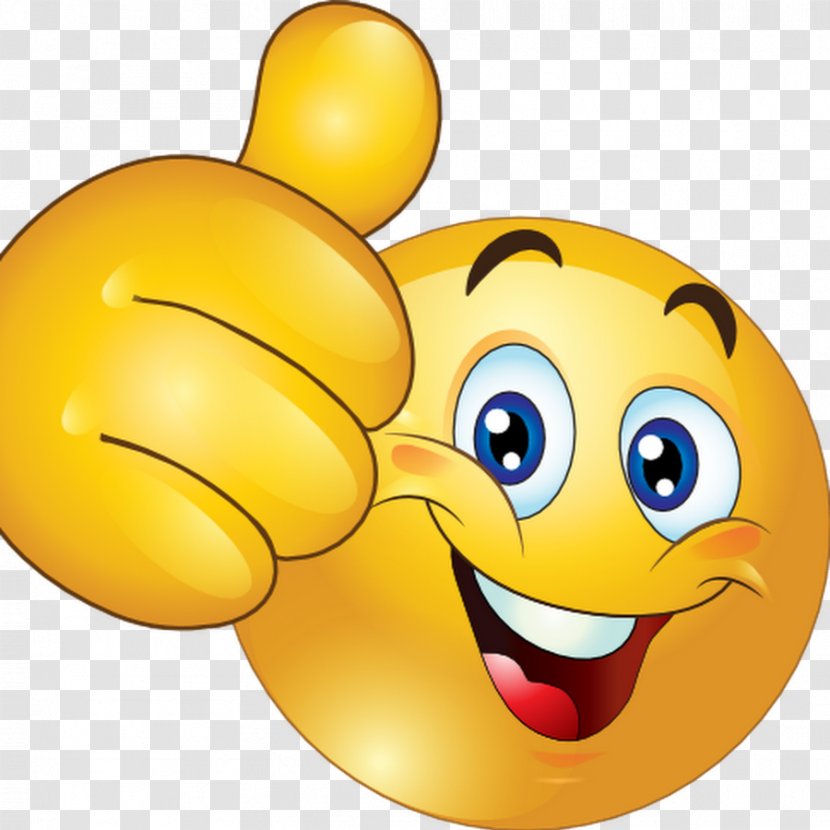 Thumb Signal Smiley Emoticon Clip Art - Lovely Smile Transparent PNG