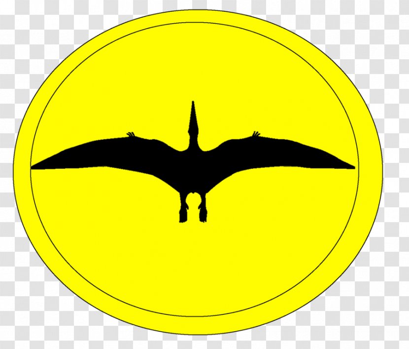 Pteranodon Segisaurus Logo Spinosaurus Jurassic Park - Yellow Transparent PNG