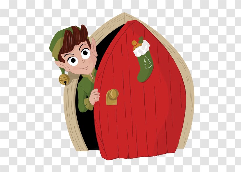 Fairy Door Christmas Elf - Book Transparent PNG