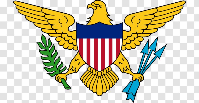 Flag Of The United States Virgin Islands Charlotte Amalie - Vi Transparent PNG