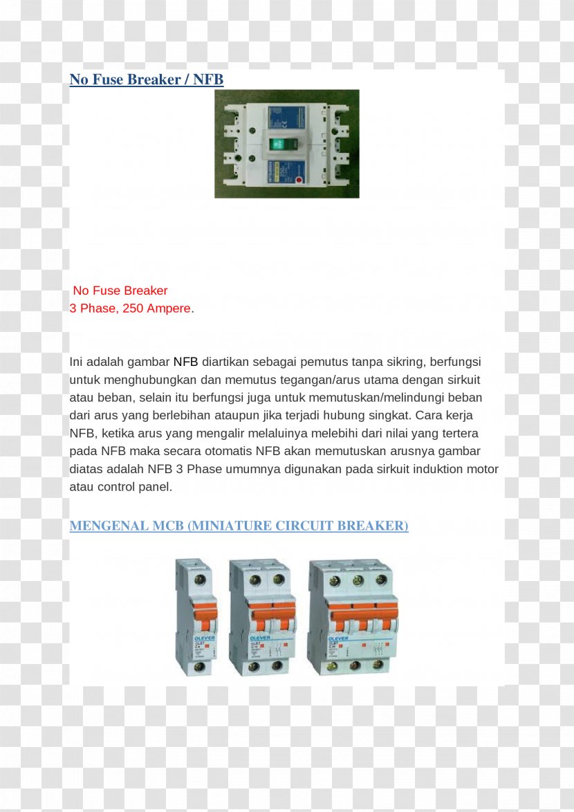 Electronic Component Electronics Circuit Breaker - Design Transparent PNG