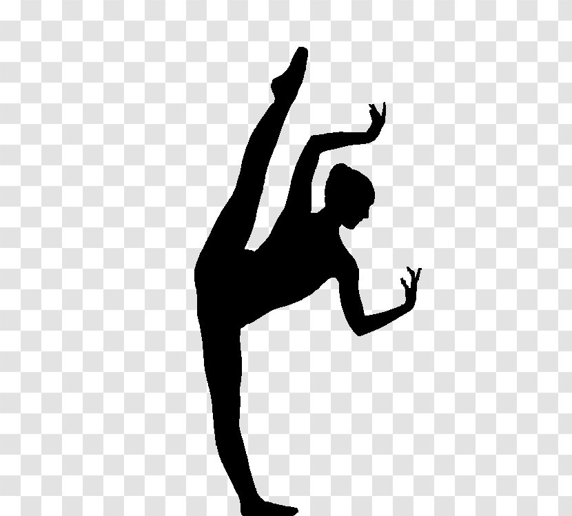 Ballet Dancer Silhouette Clip Art - Modern Dance Transparent PNG