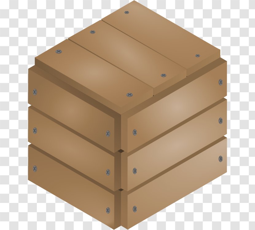 Clip Art Wooden Box Vector Graphics - Furniture Transparent PNG