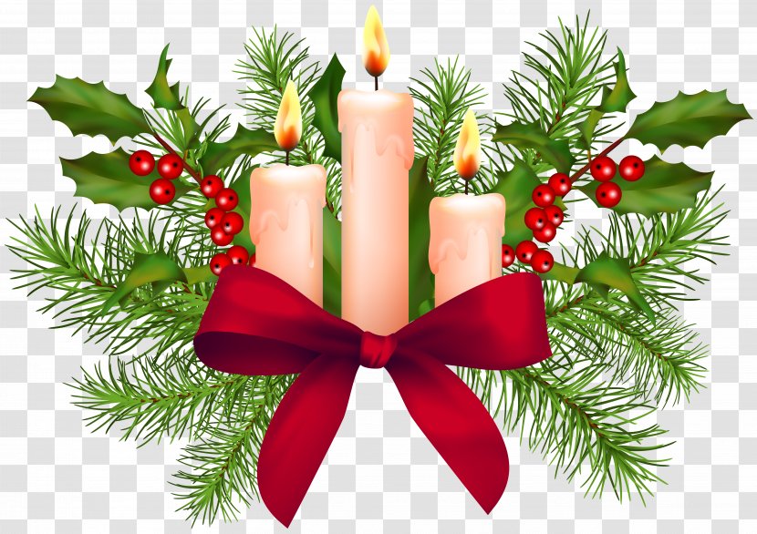 Christmas Ornament Santa Claus Clip Art - Advent - Candles Transparent Transparent PNG