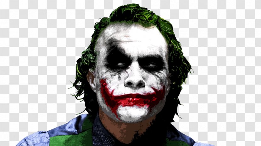 Heath Ledger Joker Batman The Dark Knight Film Transparent PNG