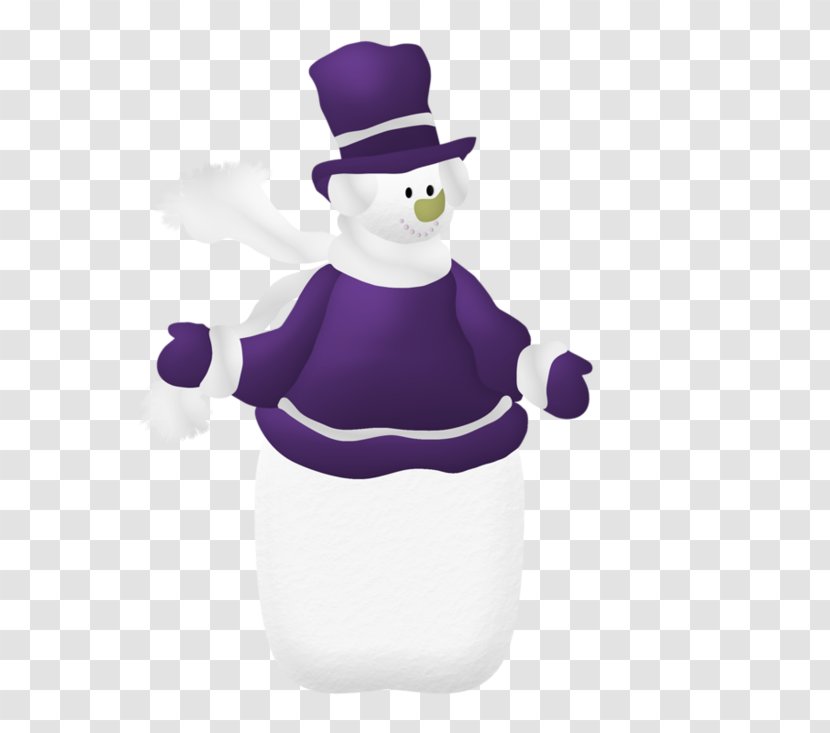 Ded Moroz Snowman Christmas Santa Claus - Violet - Purple Transparent PNG