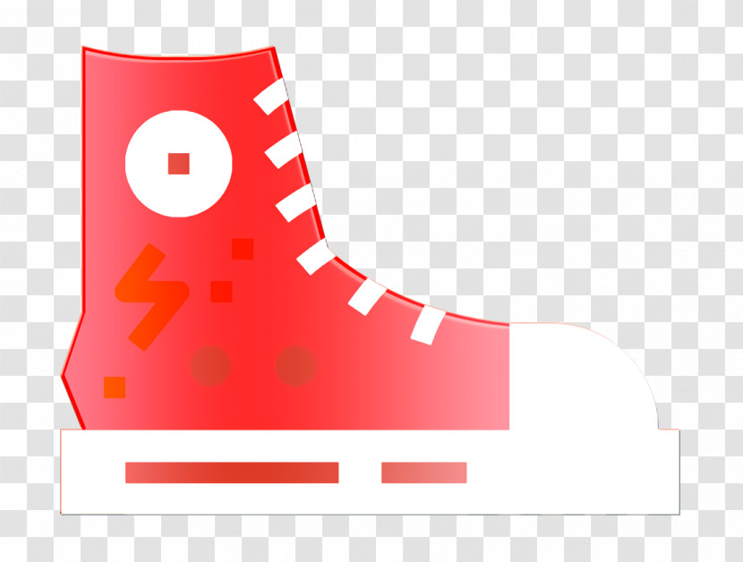 Goth Icon Sneakers Icon Punk Rock Icon Transparent PNG