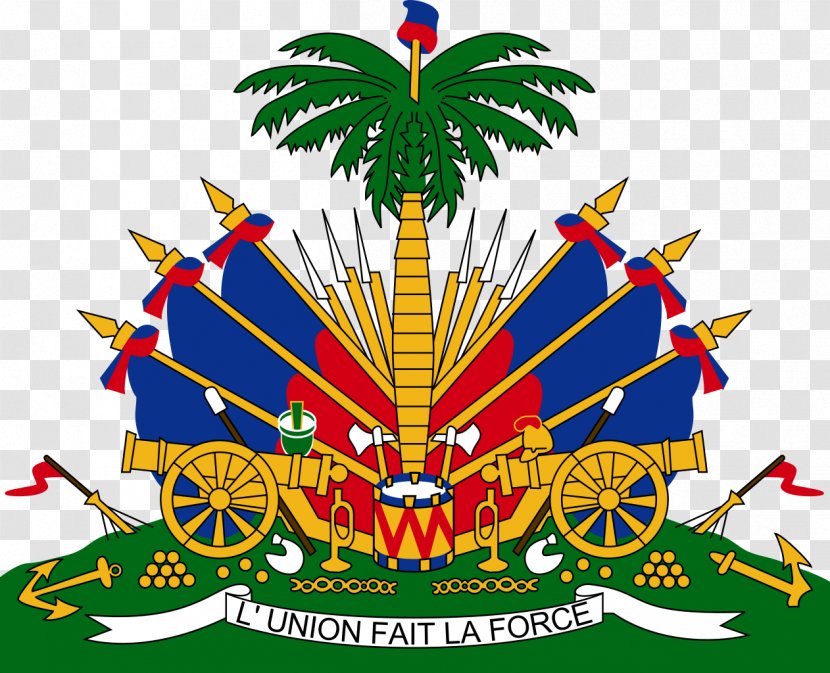 Haitian Revolution Coat Of Arms Haiti Flag - Recreation Transparent PNG