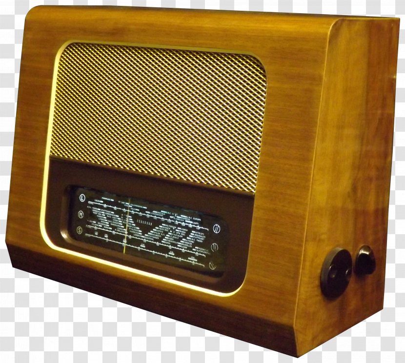 Antique Radio Internet Loudspeaker Memory Lane - Cartoon Transparent PNG