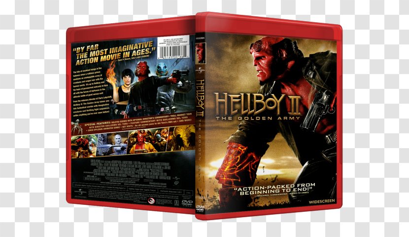 Hellboy PG-13 (USA) Film DVD Widescreen - Ii The Golden Army Transparent PNG