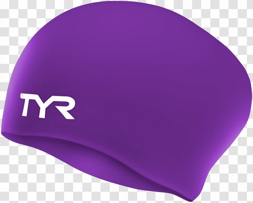 Swim Caps Tyr Sport, Inc. Swimming Hair - Purple Transparent PNG