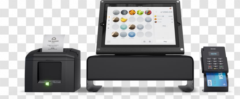 Point Of Sale Sales Retail Barcode Scanners POS Solutions - Cash Register - Smart Device Transparent PNG