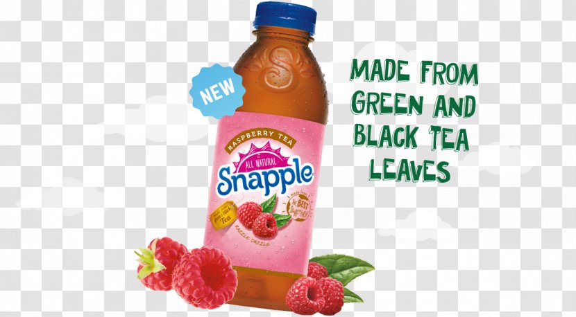 Iced Tea Raspberry Diet Food Snapple - In The United Kingdom Transparent PNG